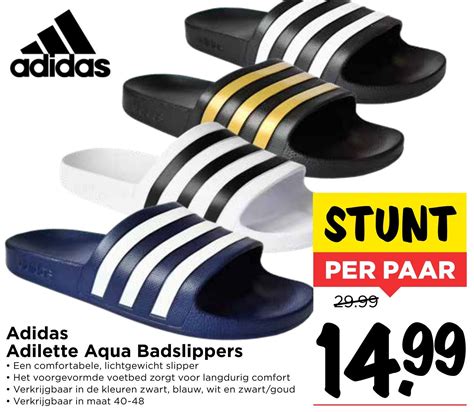 adidas badslippers aanbieding|Adidas sandalen slippers.